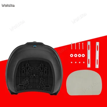 

Motorcycle box universal electric vehicle rear tail box large medium size grid scooter toolbox CD50 Q02 G