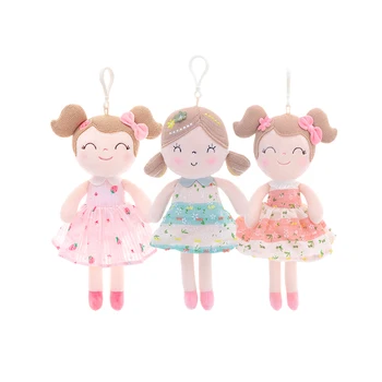 

Gloveleya Plush Dolls Spring Girl Plush Keychains 3-piece set Accessories Gifts for Baby Kids Plush Kits Pendant