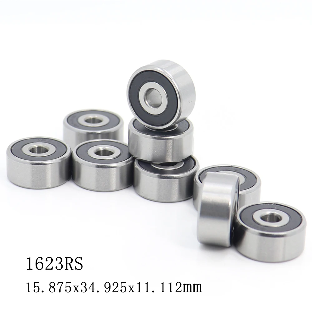683-2RS 10 PCS 3x7x3 mm Rubber Sealed Ball Bearing Bearings BLUE 683RS 3*7*3