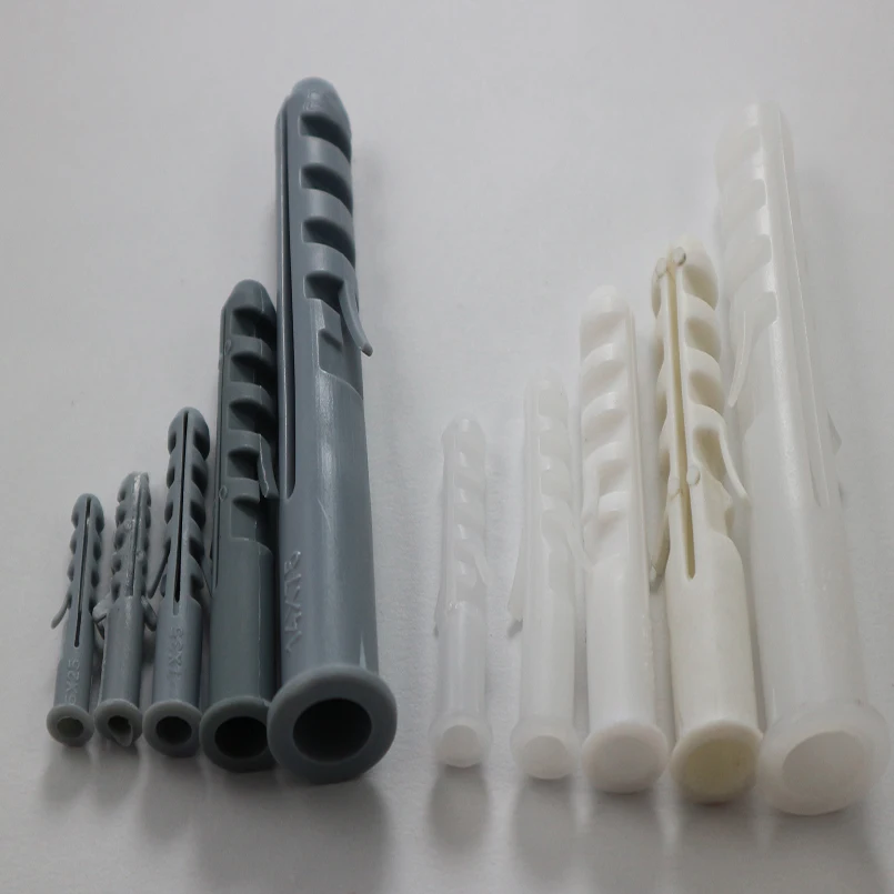 fish expand nail wall plug plastic anchor 4x20 5x25 6x30 7x35 8x40 10x50 12x60 14x75 16x80mm