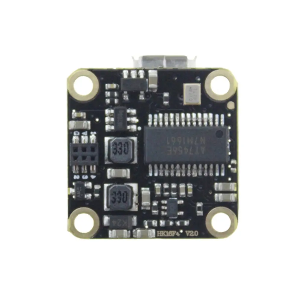 HAKRC F411 2S игровые джойстики встроенное OSD Светодиодные ленты для RC FPV; Дрон; гонки Запчасти аксессуар 20X20 мм