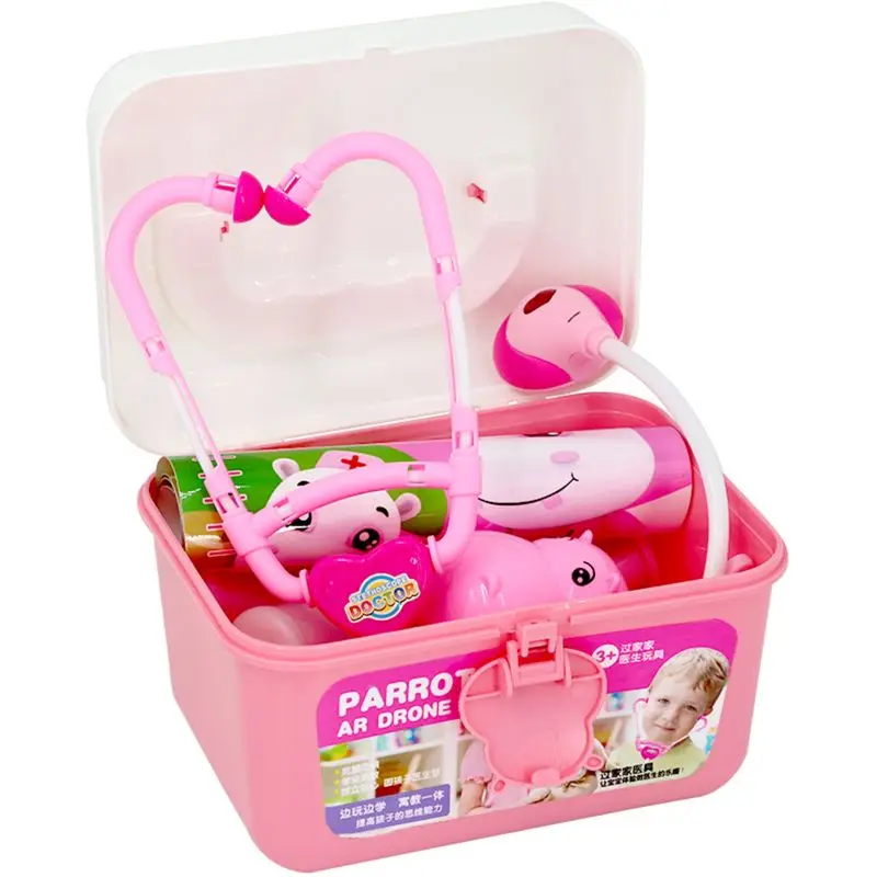 Brinquedo para a Criança do Bebê Meninas Role Play Médico Jogo Medicina Simulação Dentista Tratar Dentes Fingir Jogar Crianças 44 Pçs - Set 19 Brinquedos e hobbies