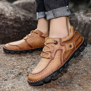 

Classic Casual genuine Leather Shoes Men oxfords leather Men Shoes Comfortable oxfords Shoes zapatos de hombre big size 48