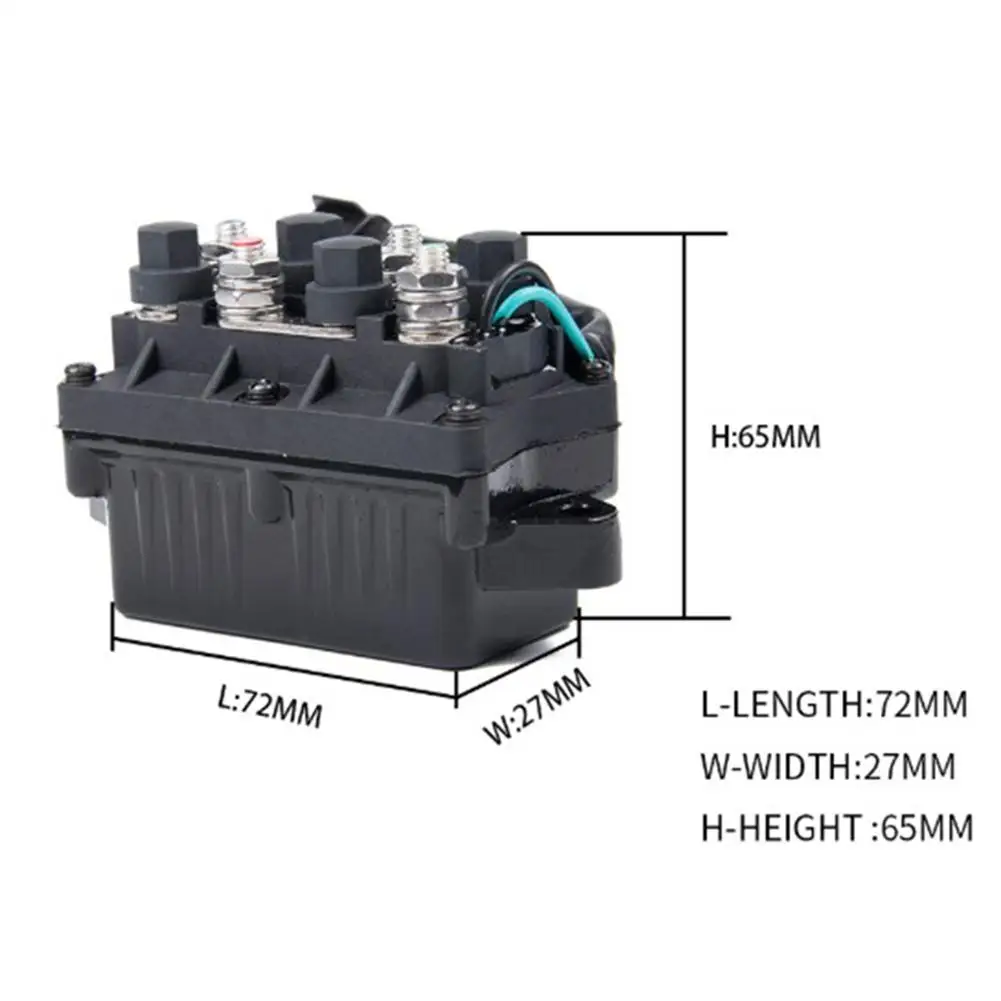 Подвесное гидравлическое подъемное реле 12 V/120A Трехпроводное универсальное подвесное гидравлическое подъемное реле для Yamaha 61A8195000