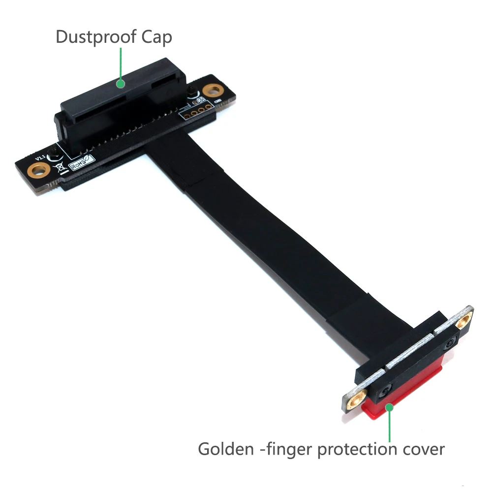 PCI Express PCIE Riser Card PCI-E 1x to 4x Riser Cable графическая карта PCI Express Разъем гибкий кабель удлинитель порт адаптер