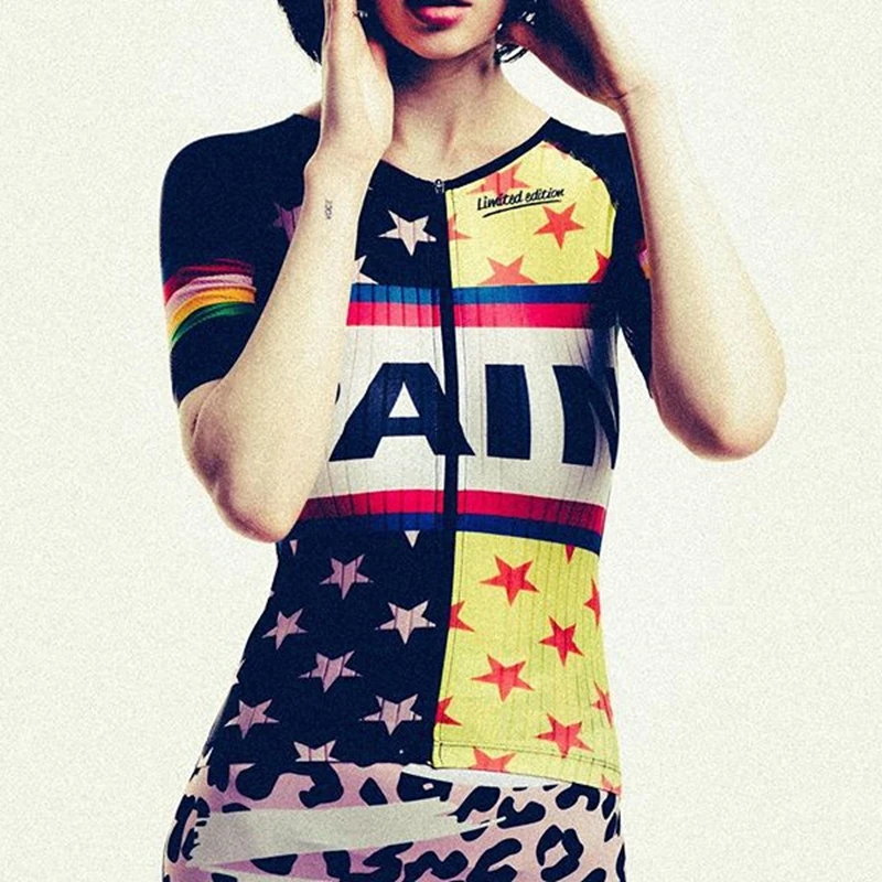 suits Love The Pain летний женский спортивный костюм для велоспорта roupa de ciclismo speedsuit MTB для велоспорта, триатлона, спортивная одежда для улицы, комбинезон - Цвет: suits