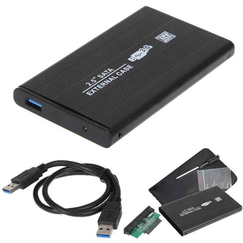 Чехол для 2 5 дюймового ноутбука SATA HDD Sata USB 3 0 SSD HD жесткий диск внешний бокс