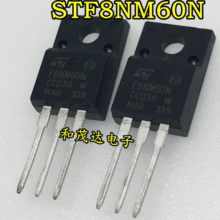 5 шт./STF8NM60N F8NM60N 600V 8A TO-220F TO220F