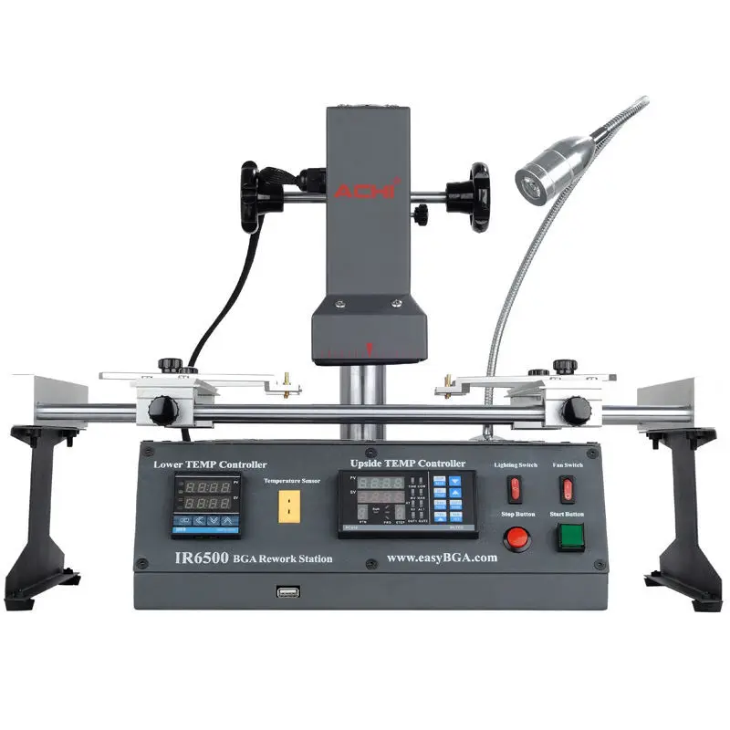 US $779.00 Hot Original ACHI IR6500 V2 Infrared BGA Rework Station Soldering Machine With CCD Camera Vacuum Pen