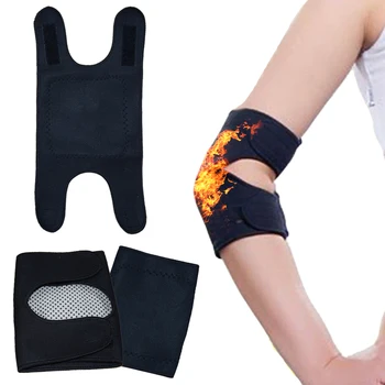 1 Paar Zelfopwarming Elleboog Brace Riem Elastische Artritis Protector Brace Arm Pad Gym Soprting Elleboogbeschermers Arm Gezondheid zorg 1 Paar Zelfopwarming Elleboog Brace Riem Elastische Artritis Protector Brace Arm Pad Gym Soprting Elleboogbeschermers Arm Gezondheid zorg