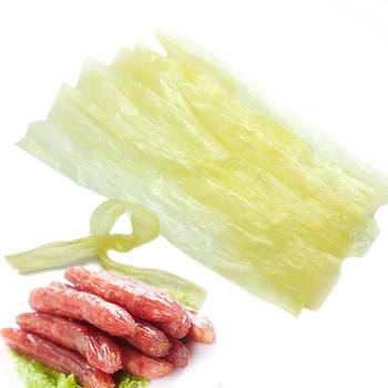 

6 PCs/Lot Dry Sausage Caliber 60mm Casing Long 350mm Large Hot Dog Cooking Tools Big Sausage Making Materials Inedible Casings