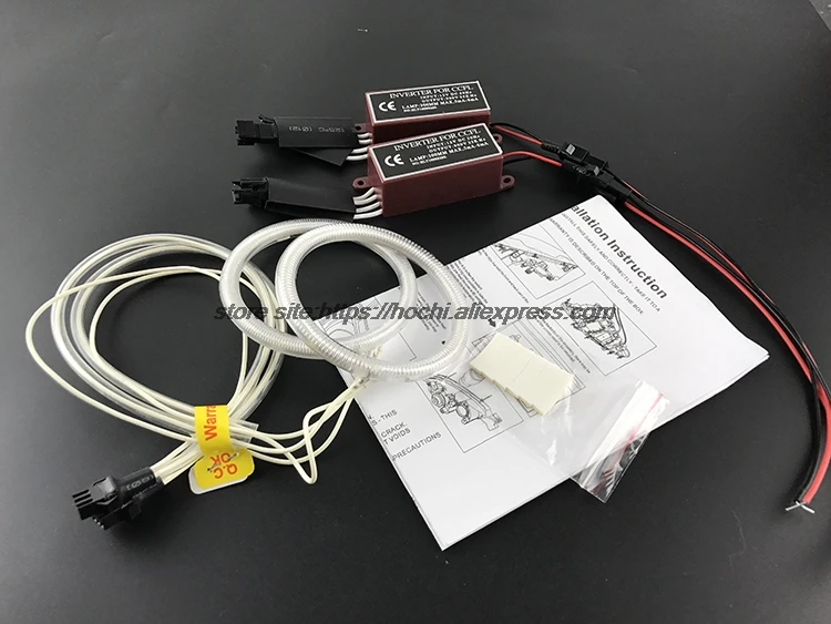 HochiTech отличный CCFL ангельские глазки комплект ультра яркая фара освещение для Ford Explorer 2011 2012 2013