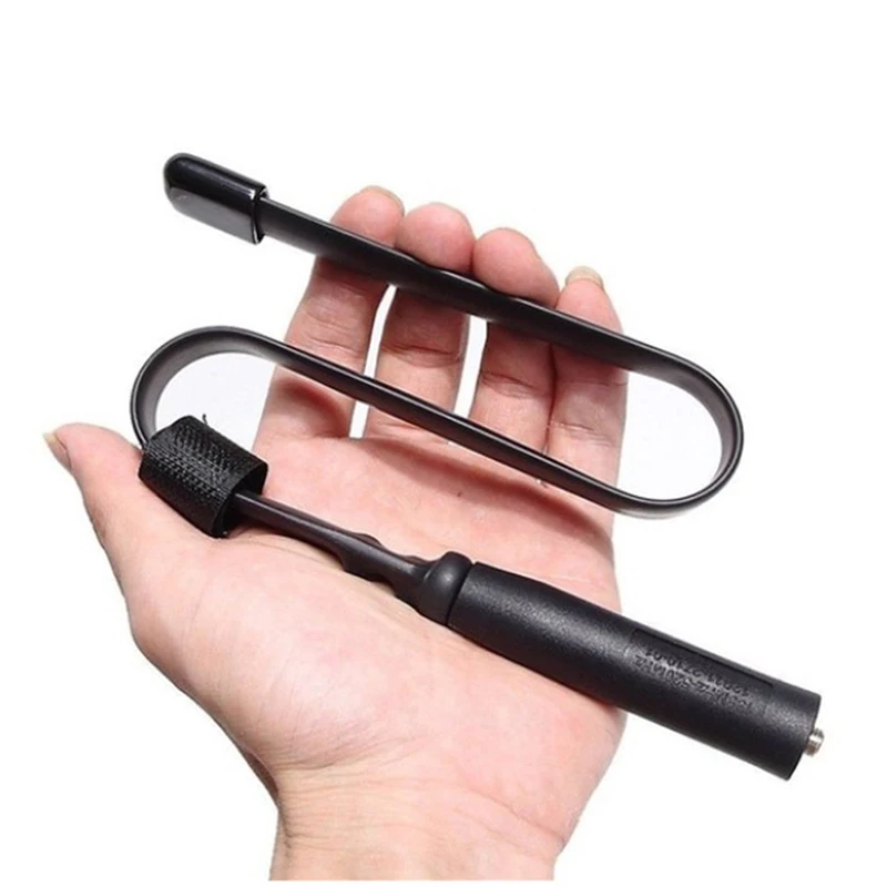 CS тактическая антенна SMA-Female Двухдиапазонная VHF UHF 144/430Mhz Складная для Baofeng UV-5R UV-82 UV5R для Pofung Uv82 рация
