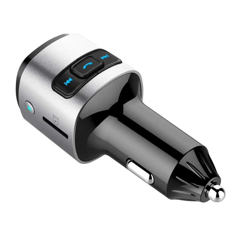 Jajabor Bluetooth автомобильный комплект громкой связи fm-передатчик Автомобильный MP3-плеер QC3.0 автомобильное зарядное устройство для телефона Поддержка TF карта Воспроизведение u-диска
