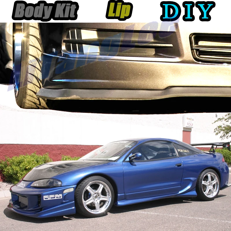 3M Bumper Lip Deflector Front Skirt For Mitsubishi Eclipse Plymouth Laser Eagle Talon demo