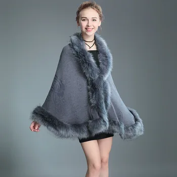 

autumn and winter Europe style hand knitted new arrival coat solid criss-Cross v-Neck open sStitch cloak regular female coat