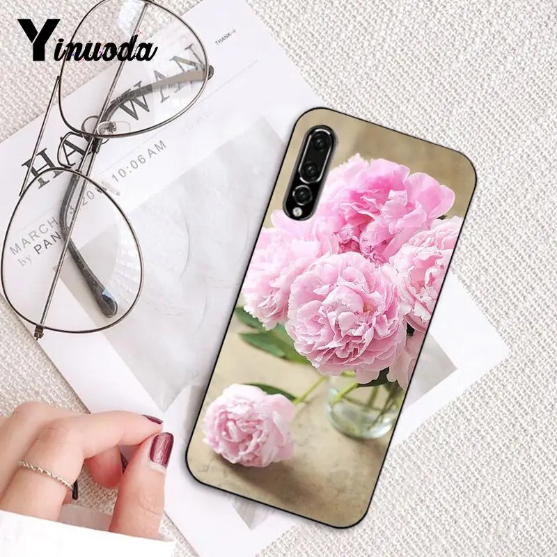 Pink Flower Peony On The Vase