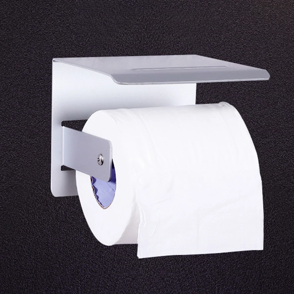1PC Practical Durable Safe Useful Nontoxic Storage Rack Tissue Holder Toilet Paper Holders Family Supplies