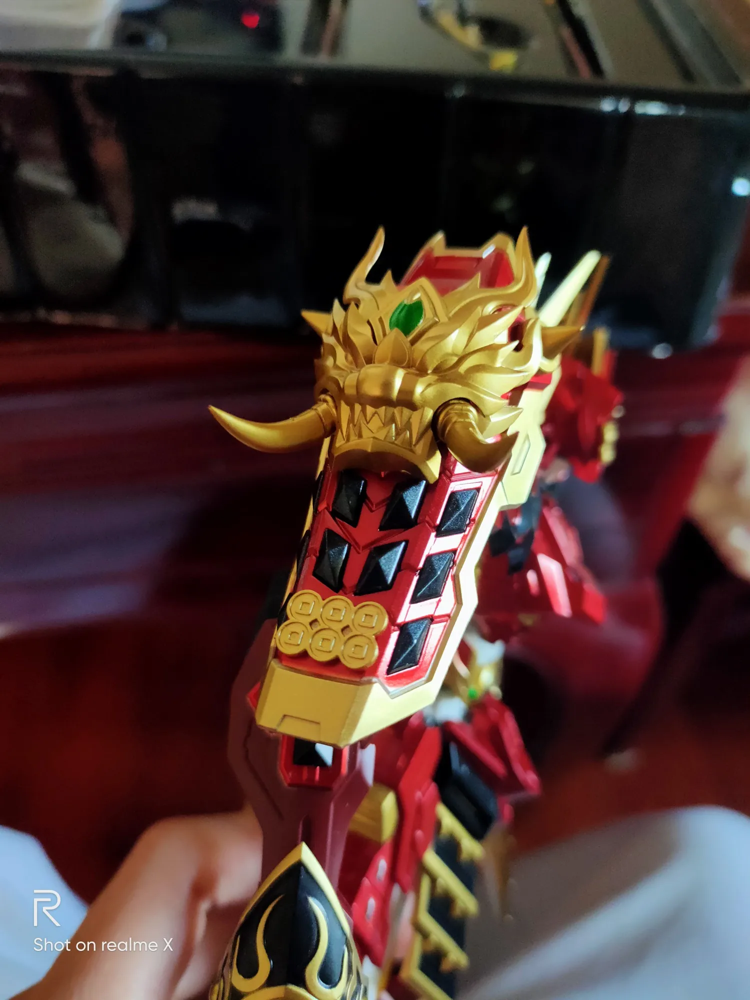 Фигурка Devil Hunter DH DH-02 DH02/DH-01 1/100 красный муша Санада Yukimura Gundamer металлическая сборка полная модель