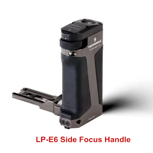 LP-E6 focus handle Tilta DSLR GH5 чехол для камеры с полной клеткой для Panasonic GH5 GH5S dslr rig gh5 rig Верхняя ручка боковая фокусировка ручка TA-T37-FCC-G - Цвет: LP-E6 focus handle