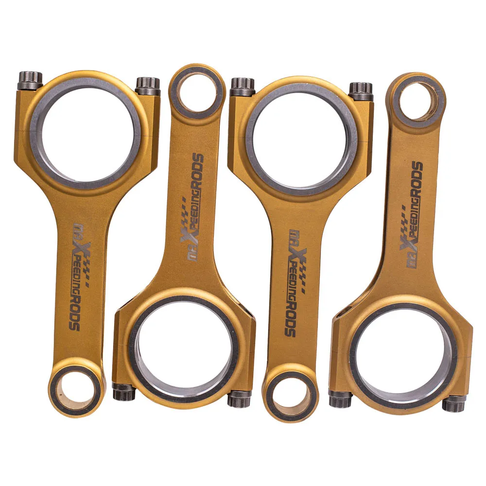 4pcs Hbeam Connecting Rods For Volvo B230 152mm 52mm 23mm Arp 2000