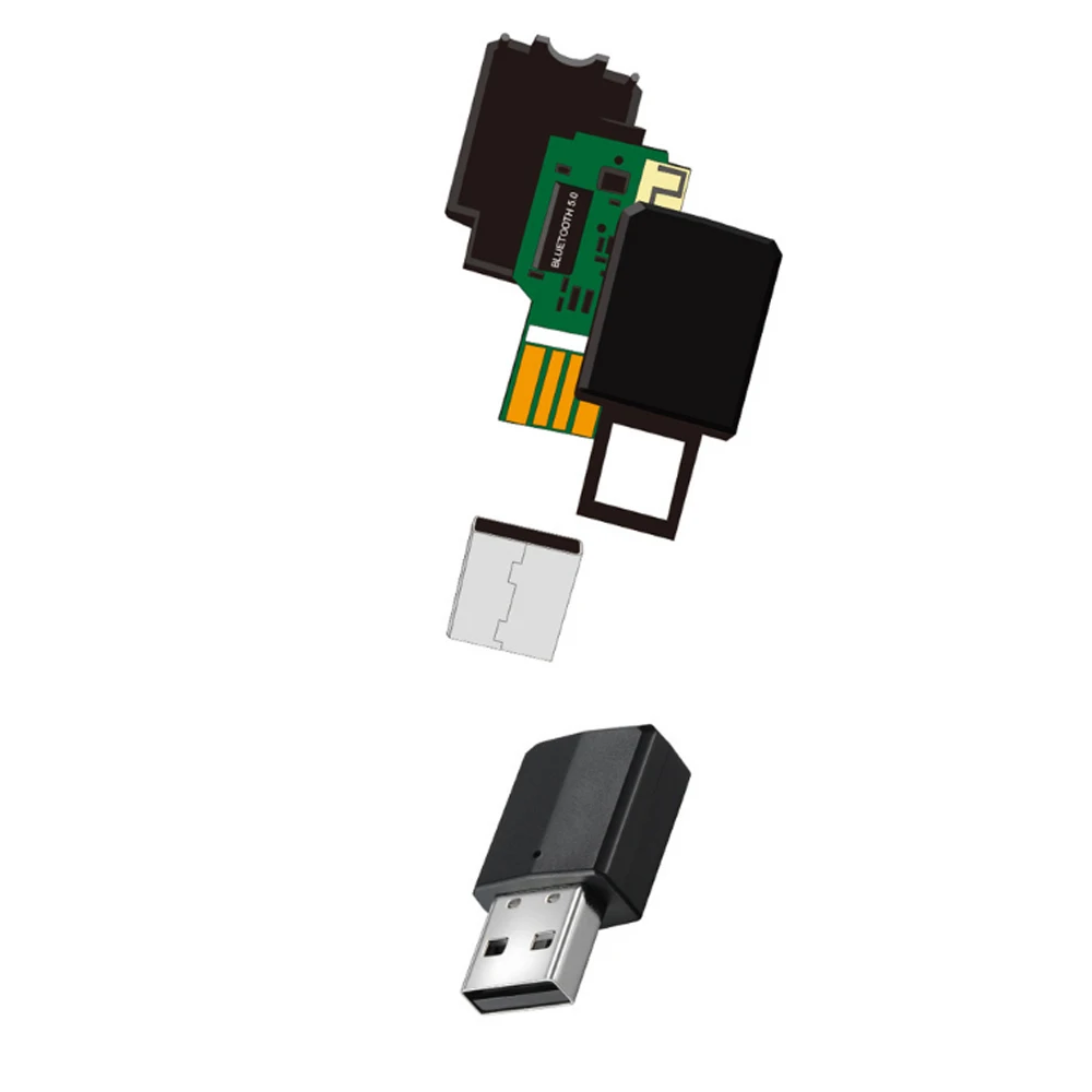 Беспроводной Bluetooth 5,0 приемник ключ USB адаптер для компьютера ноутбука ТВ MP3