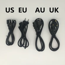 1 шт. универсальный силовой кабель 1,2 м UK Plug/EU Plug/US Plug/AU Plug разъем динамика для настольных принтеров мониторов компьютера