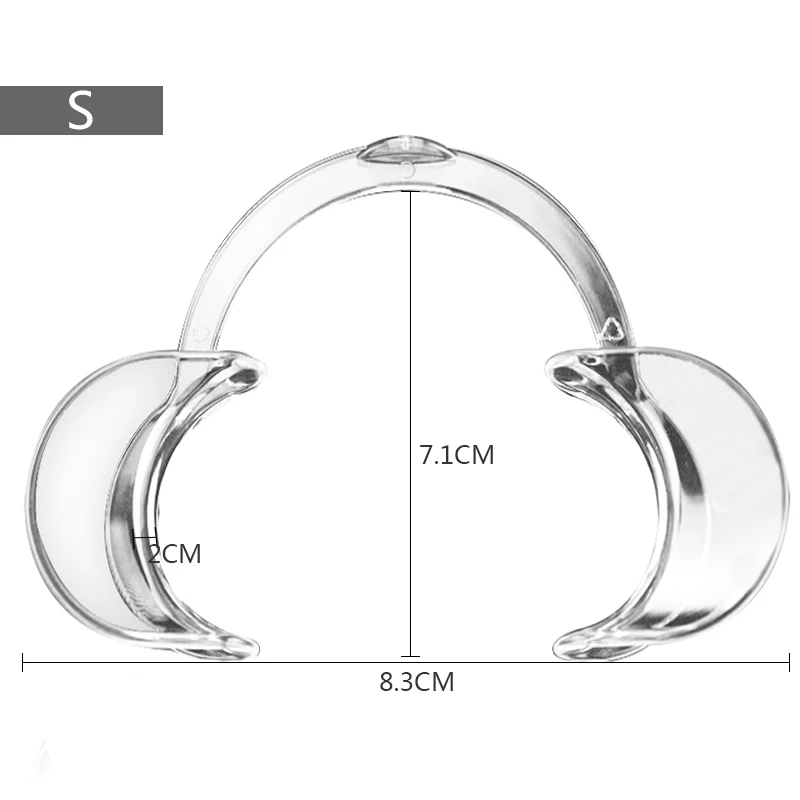 3 шт. Автоклавный стоматологический отбеливание зубов губ и щек Втягивающее устройство стоматолога рот открывалка повторное использование, S