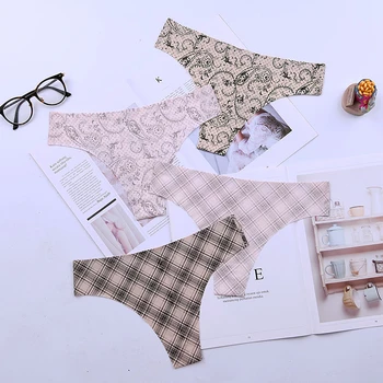 

Cotton Thong Women's Panties Underwear Women Lace Soft Briefs Sexy Lingerie low Waist lingerie g-string 1pcs/Lot ac158