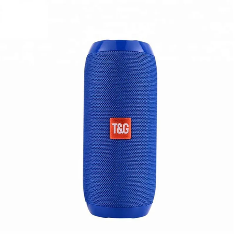 TG117 Bluetooth открытый динамик водонепроницаемый портативный беспроводной Колонка громкий динамик коробка Поддержка TF карта FM радио Aux вход - Цвет: Синий