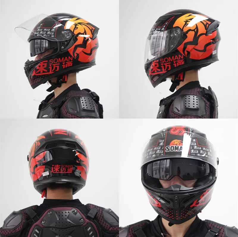 Fullface шлем модульный мотоциклетных шлемов шлем мото Enfant козырек Casco Motocicleta Capacete De Casco De Moto мотошлем