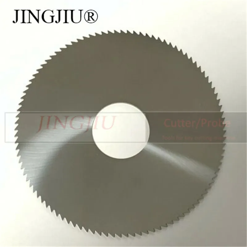 Плоский резак бренда JINGJIU (80x1 4x22)0023C.C. В карбиде для режущего станка Wenxing Key 100G3 100 г