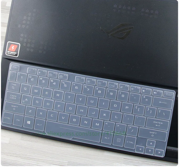Силиконовый чехол Защита для ноутбука для ухода за кожей кожи ASUS ROG Зефир GX501GI GX501GI GX501 GX531 GX531GS GX531GV GX531GX 15,6"