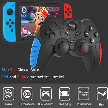 Switch Wireless Bluetooth Pro Controller for Nintendo Switch/Switch Lite Console Asymmetrical Joystick Updated Classic Edition
Switch Wireless Bluetooth Pro Controller for Nintendo Switch/Switch Lite Console Asymmetrical Joystick Updated Classic Edition