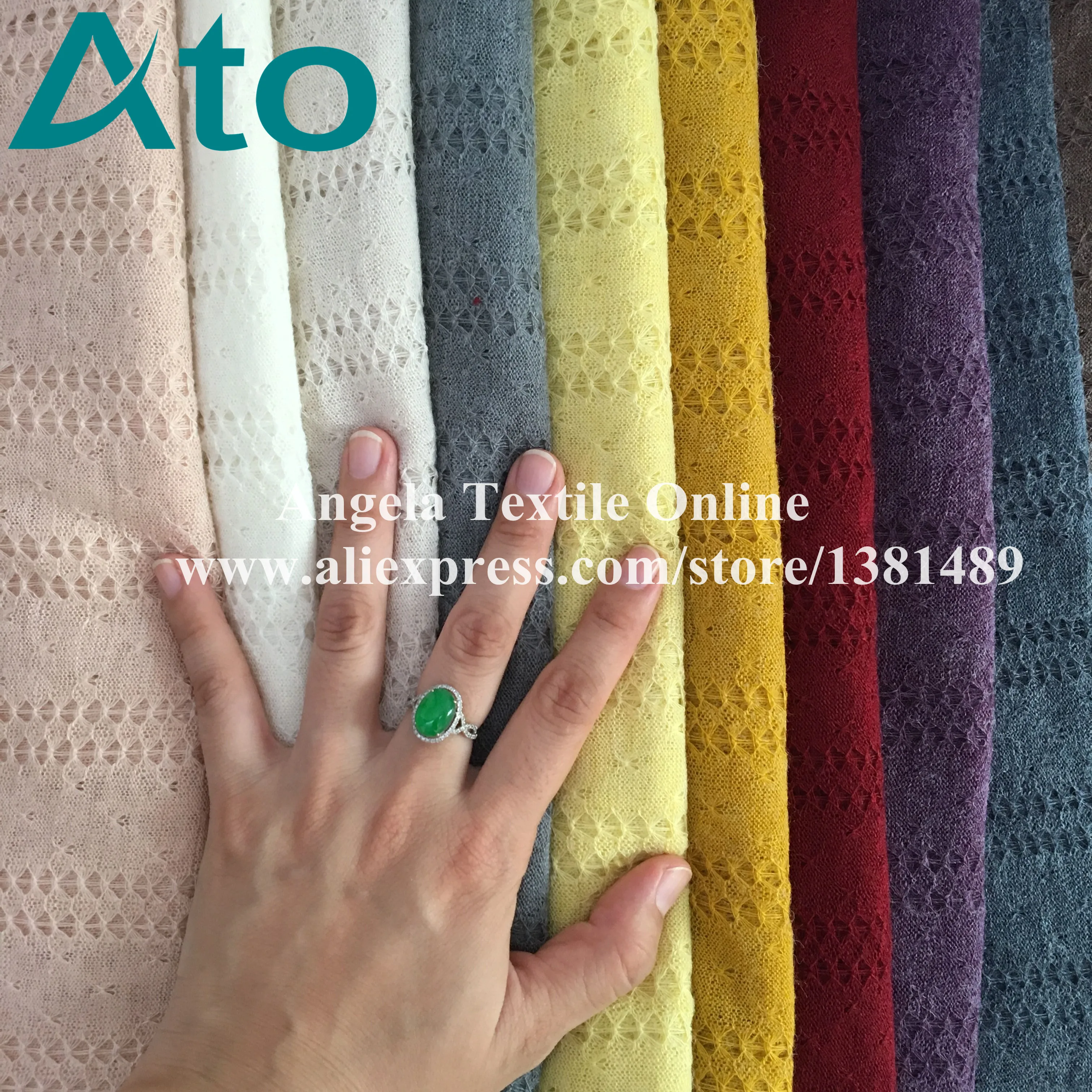Soft Fleece Fabrics Knitted Diamond textrued thin sweater Patchwork Dolls clothes fashion garment fabrics | Дом и сад