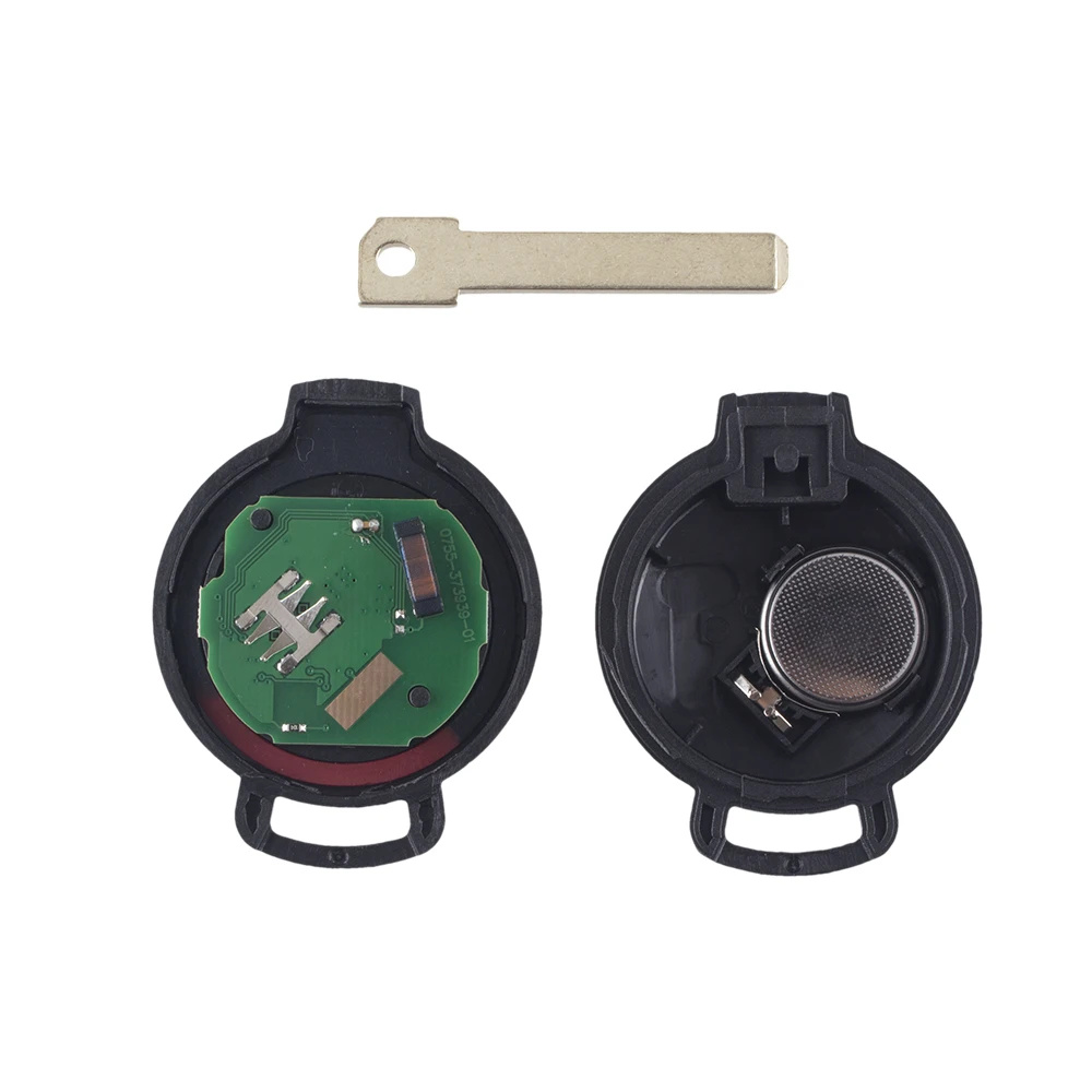 KEYYOU 4 кнопки умный дистанционный ключ 315MHz Автомобильный ключ для Mercedes Benz Smart Fortwo 2005- автоматический брелок нерезанное лезвие