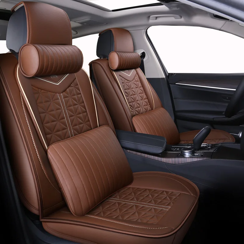 

(Front+Rear)PU Leather Automobiles car seat cover for Mitsubishi All Models ASX Lancer SPORT EX Zinger FORTIS Outlander Grandi