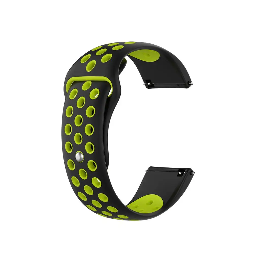 Сменные аксессуары для часов Fitbit Versa 2 Band ремешок для Fitbit Versa lite Versa2 Smartwatch силиконовый ремешок - Цвет: Black green