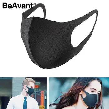 

BeaVant Anti Flu Dust Mask Unisex Dustproof Mouth Mask Washable Reusable Breathable Masks muffle Bacteria Proof Flu Face Masks