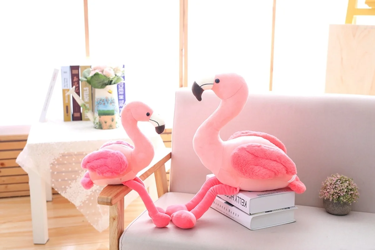 Swan Decoration Pillows Plush Toy for Baby Flamingo Doll Stuffed Animals Soft Toy for Children Girlfriend Birthday Gift Kids Toy