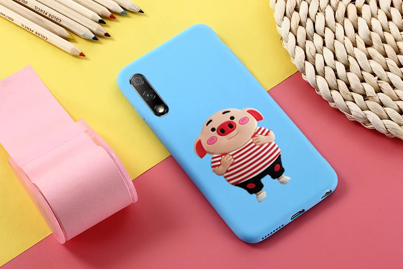 TRISEOLY Мягкий силиконовый чехол для huawei Honor 8x Max чехол 3D мультфильм животные задняя крышка для huawei Honor 9X Pro Защитная сумка для телефона
