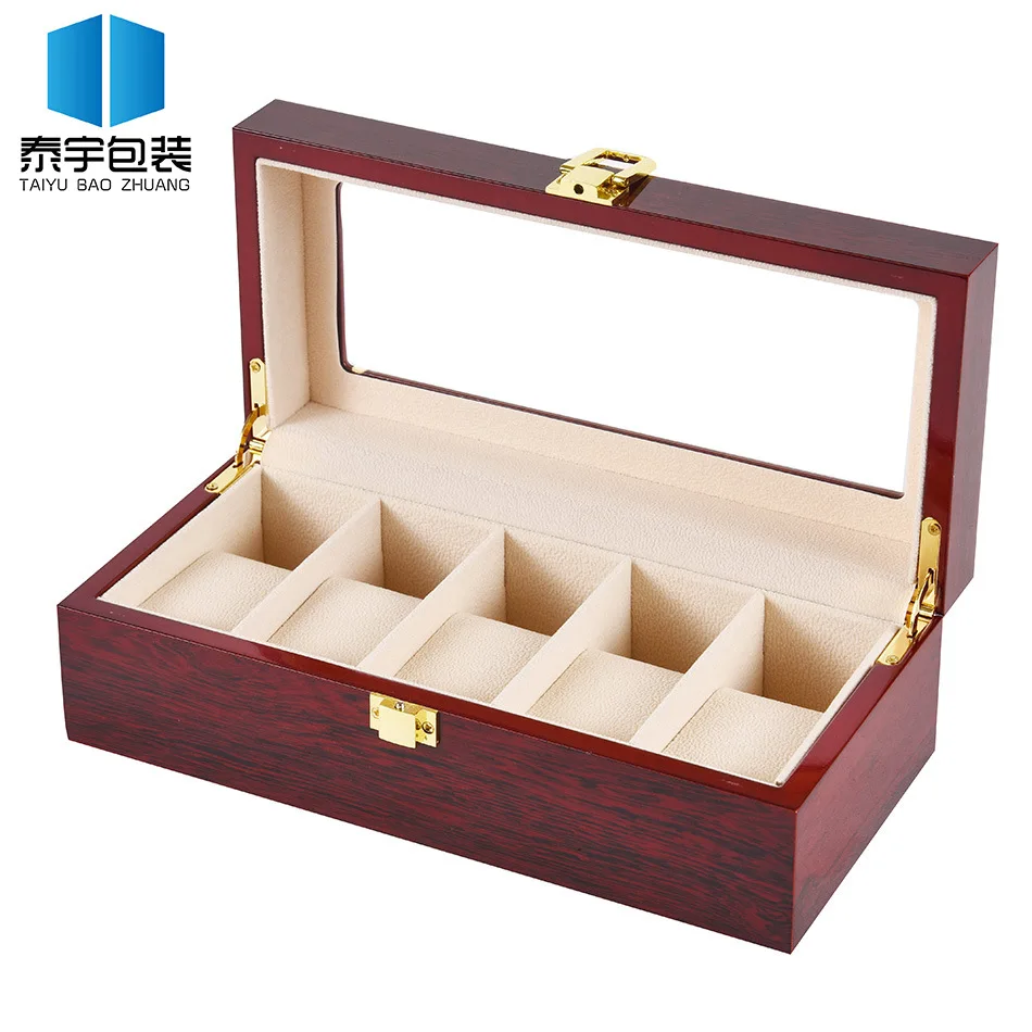 

Paint Spraying 5 Watch Box Light Paint 5 Lattice Watch Box Watch Storage Display Box
