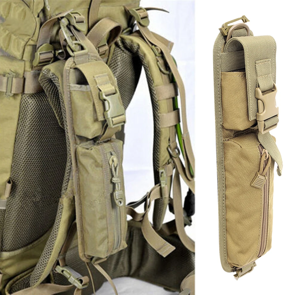 Backpack Shoulder Strap Bag Pouch Tactical Molle Accessory Bag