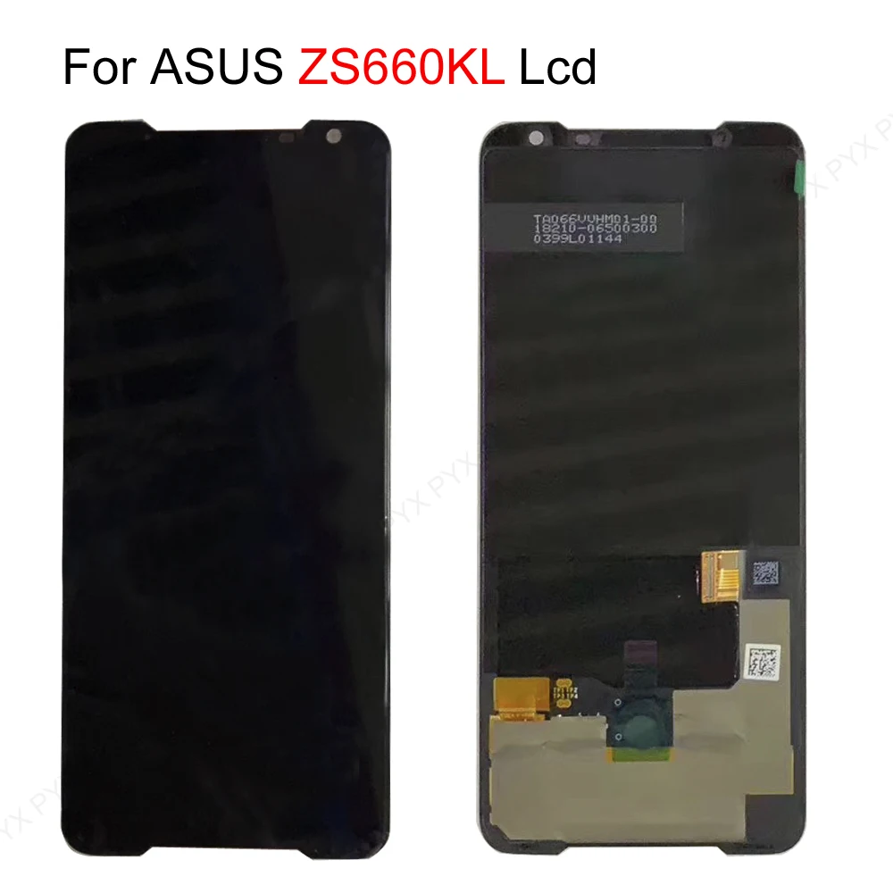 Для ASUS ROG Phone 3 Phone2 PhoneII ZS660KL ЖК дисплей Дисплей кодирующий преобразователь