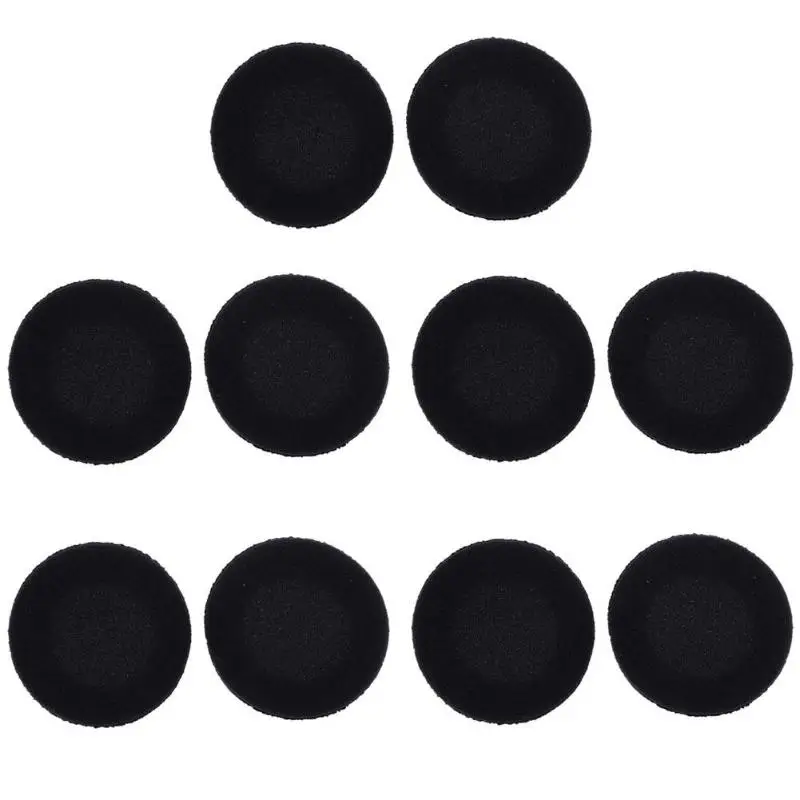 10 шт. 55 мм поролоновые накладки на наушники губчатые для наушников крышка