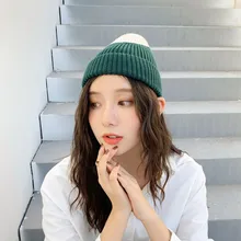 Зимняя Шапка-бини, шапка для женщин и мужчин, вязаная шапка с черепом, зимняя шапка для меня, уличная утолщенная шапка, женская шапка для девочек