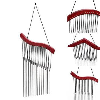 

15 Wind Chime Tubes Garden Outdoor Yard Hanging Wind Chimes Room Bells Concise Movement for Doors Garden Chime