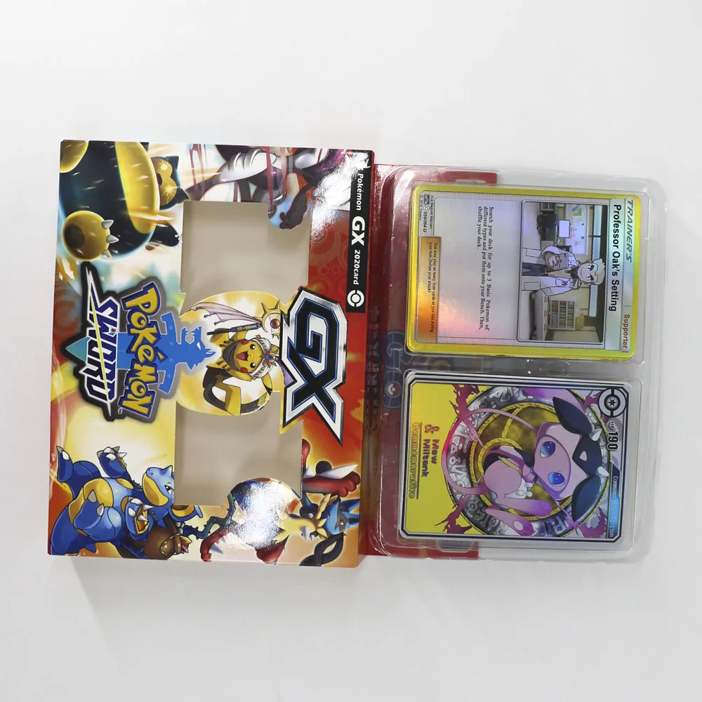 Новый Покемон карта настольная игра Меч Щит коллекция сияющая коробка тренер GX