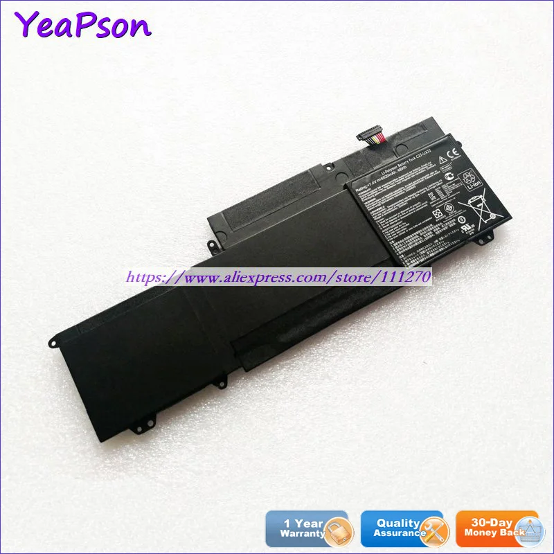Yeapson 7.4V 6520mAh Genuine C23-UX32 Laptop Battery For Asus U38K4555DT UX32A-1A U38N UX32A-R3058H Notebook computer | Компьютеры и