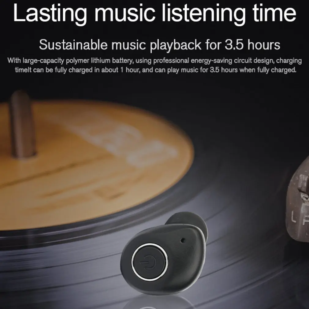 M3 Bluetooth 5,0 наушники, беспроводные мини-гарнитуры с телефоном, наушники для мобильного телефона, мини стерео Беспроводная Спортивная гарнитура